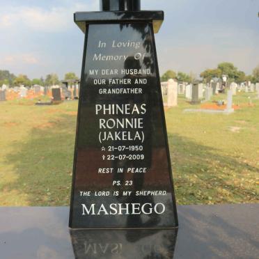 TAU Mashego Phineas Ronnie 1950-2009