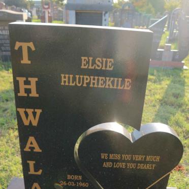 THWALA Elsie Hluphekile 1960-2013