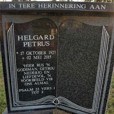 VREDEN Helgard Petrus, van 1927-2015