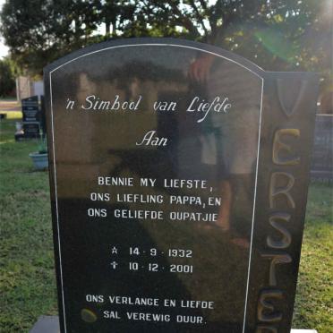 VERSTER Bennie 1932-2001