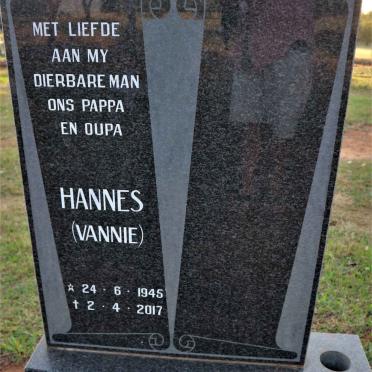 WERKEN Hannes, van de 1945-2017