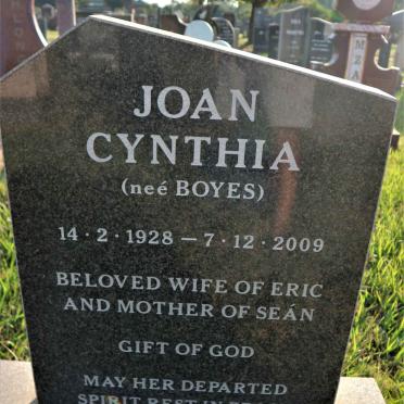 WATERS Joan Cynthia nee BOYES 1928-2009