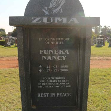 ZUMA Funeka Nancy 1958-2006