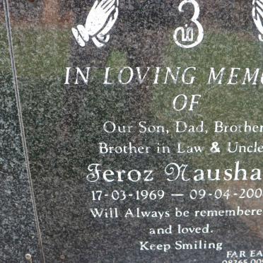 NAUSHAD Feros 1969-2008