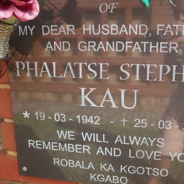 KAU Phalatse Stephen 1942-2017