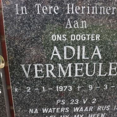 VERMEULEN Adila 1973-2006