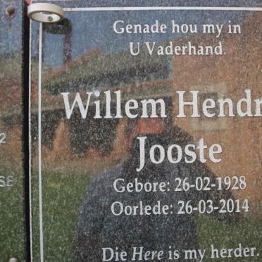 JOOSTE Willem Hendrik 1928-2014