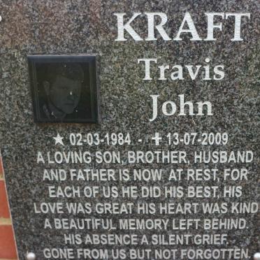 KRAFT Travis John 1984-2009