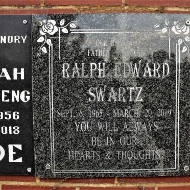 SWARTZ Ralph Edward 1965-2019