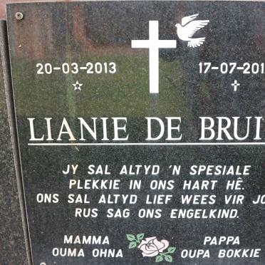 BRUIN Lianie, de 2013-2013