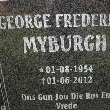 MYBURGH George Frederick 1954-2012