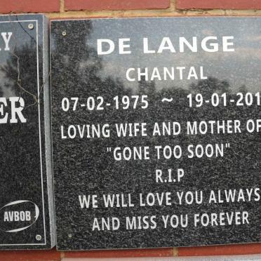 LANGE Chantal, de 1975-2019