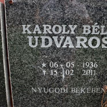 UDVAROS Karoly Bela 1936-2011