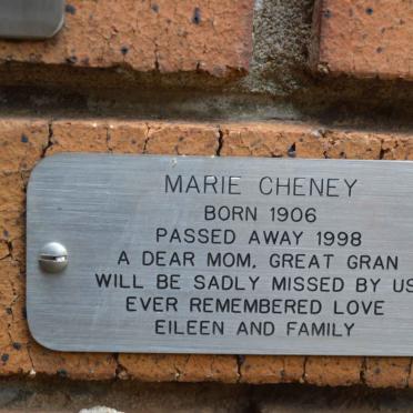 CHENEY Marie 1906-1998