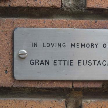 EUSTACE Ettie