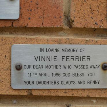FERRIER Vinnie -1986