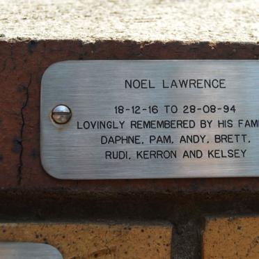 LAWRENCE Noel 1916-1994