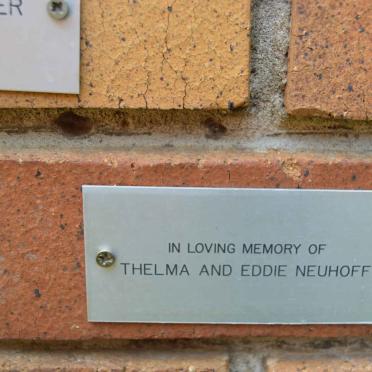 NEUHOFF Eddie &amp; Thelma