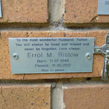 RISTOW Errol M. 1946-2012