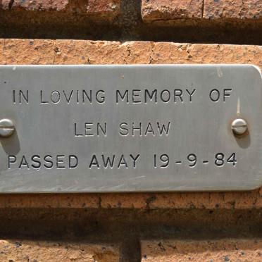 SHAW Len -1984