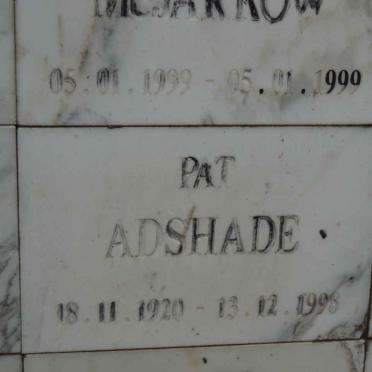ADSHADE Pat 1920-1998