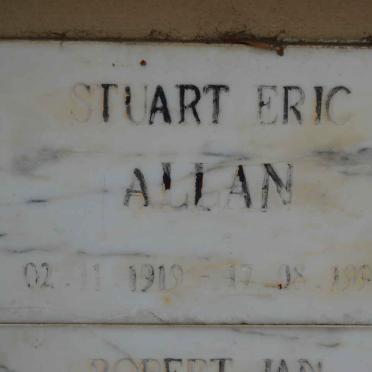 ALLAN Stuart Eric 1919-1998