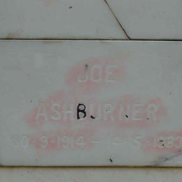 ASHBURNER Joe 1914-1983