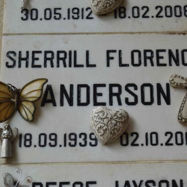ANDERSON Sherrill Florence 1939-2011