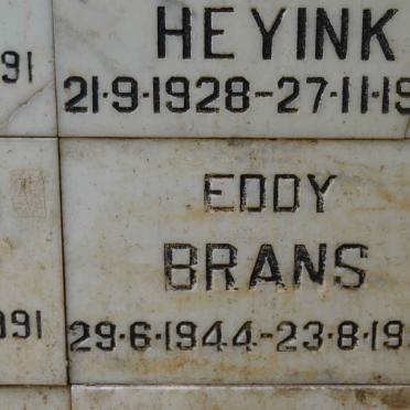 BRANS Eddy 1944-1990