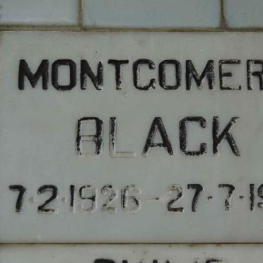BLACK Montgomery 1926-1990