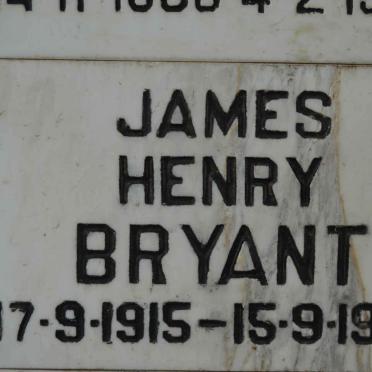 BRYANT James Henry 1915-1989