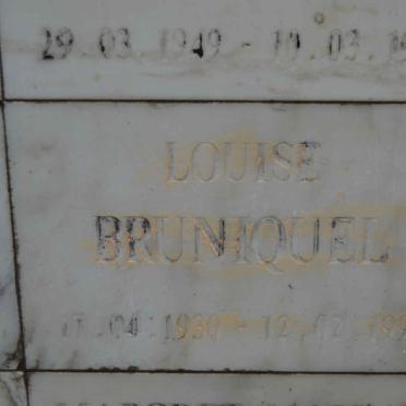 BRUNIQUEL Louise 1930-1999