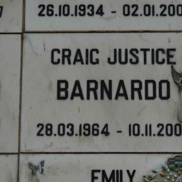 BARNARDO Craig Justice 1964-2006
