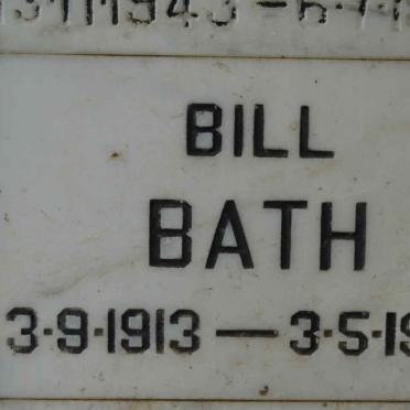 BATH Bill 1913-1990