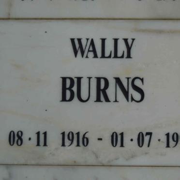 BURNS Wally 1916-1997
