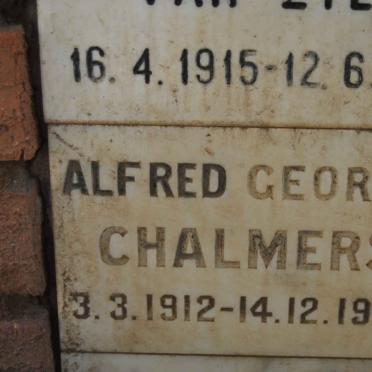 CHALMERS Alfred George 1912-1985