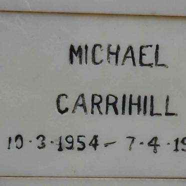 CARRIHILL Michael 1954-1980