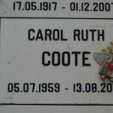 COOTE Carol Ruth 1959-2007