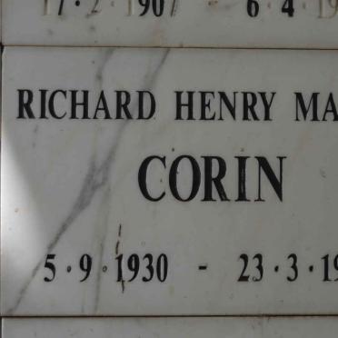 CORIN Richard Henry Mason 1930-1996