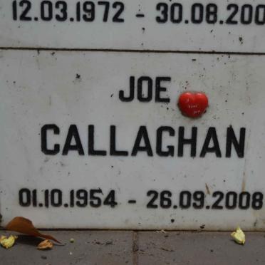 CALLAGHAN Joe 1954-2008