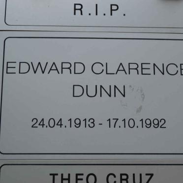 DUNN Edward Clarence 1913-1992