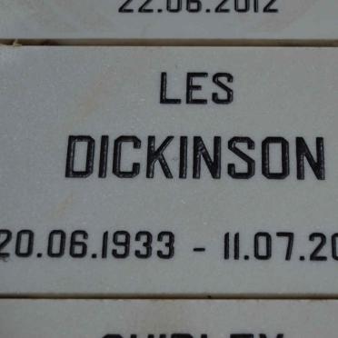 DICKINSON Les 1933-2007