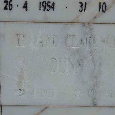 DUNN Edward Clarence 1913-1992