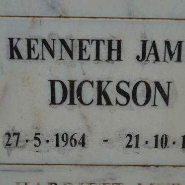 DICKSON Kenneth James 1964-1994