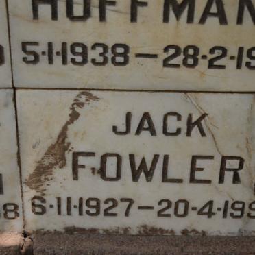 FOWLER Jack 1927-1990