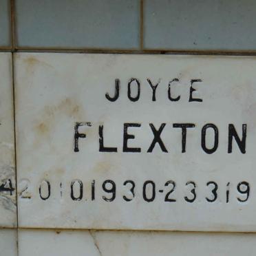 FLEXTON Joyce 1930-1985