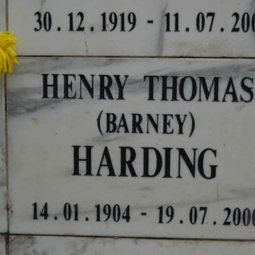 HARDING Henry Thomas 1904-2000