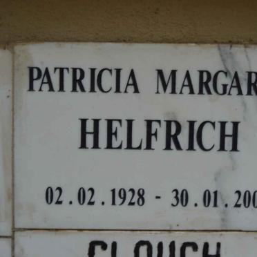 HELFRICH Patricia Margaret 1928-2000