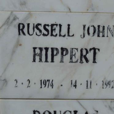 HIPPERT Russell John 1974-1992