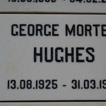 HUGHES George Morten 1925-1998